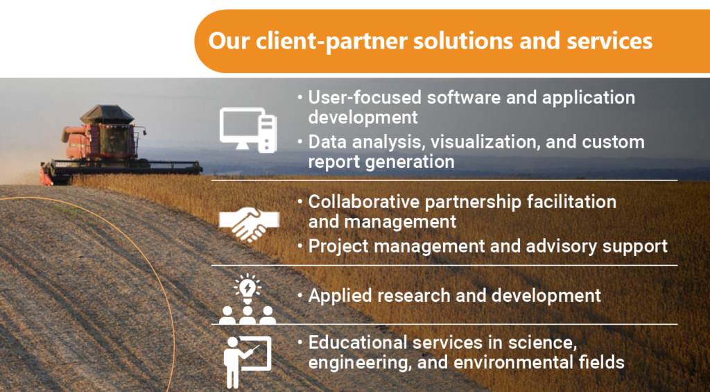 Our client-partner solutions and services overview
